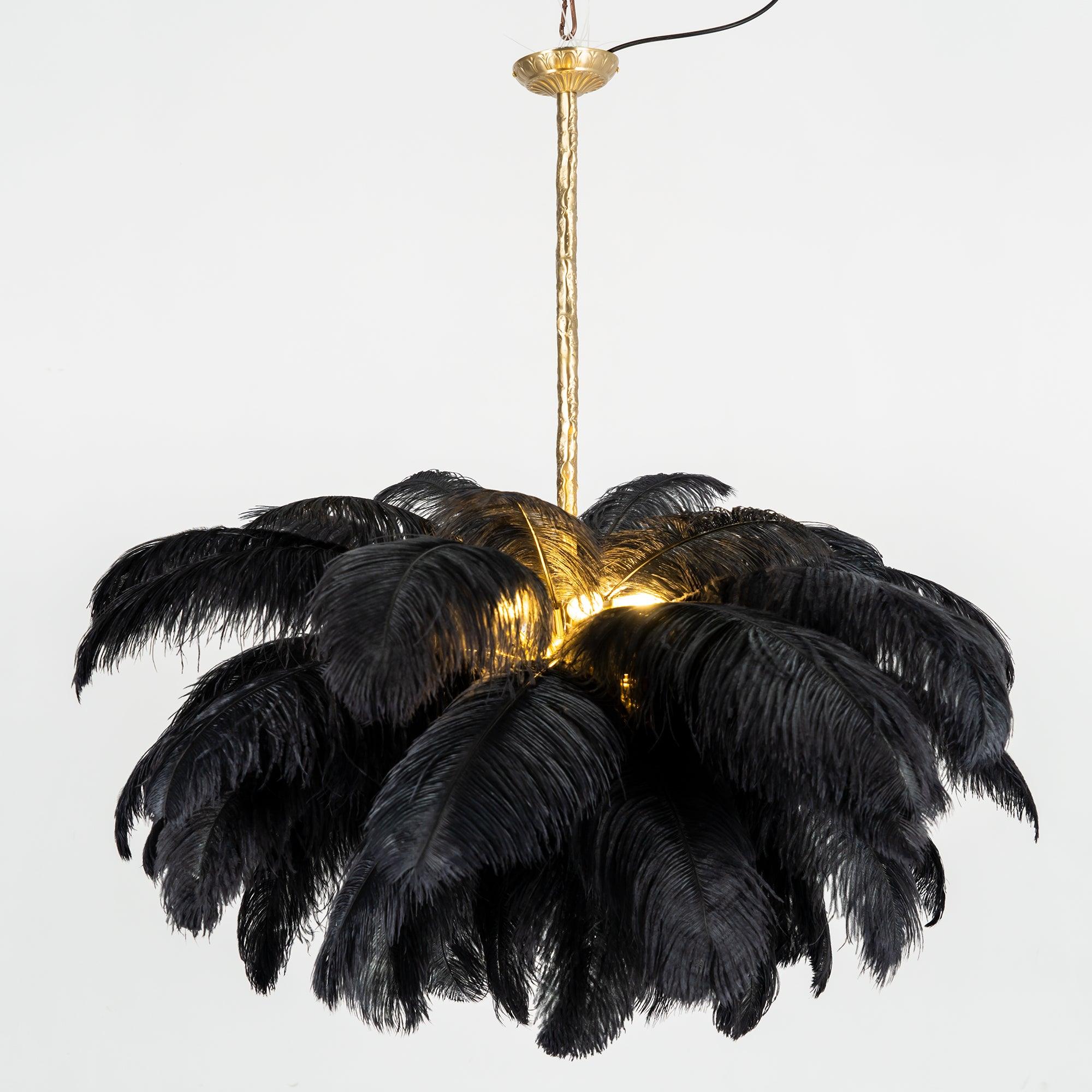 Ostrich Feather Chandelier - Image 53