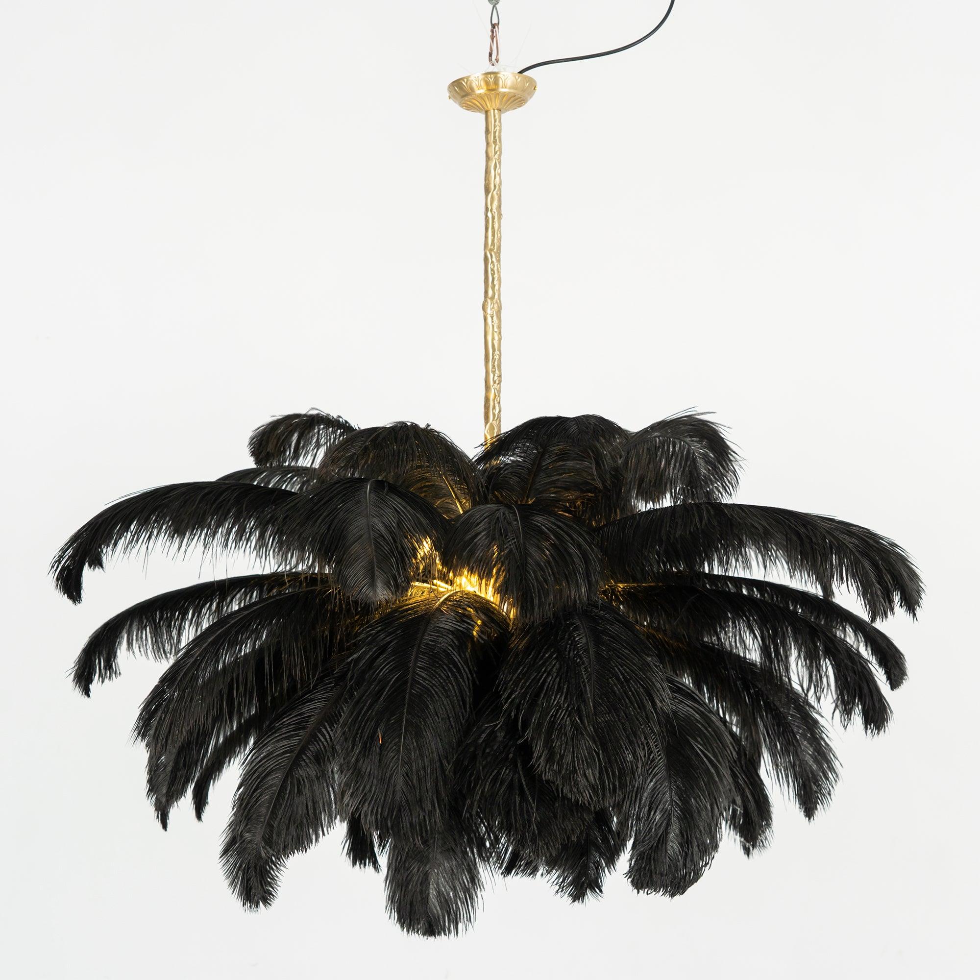 Ostrich Feather Chandelier - Image 54