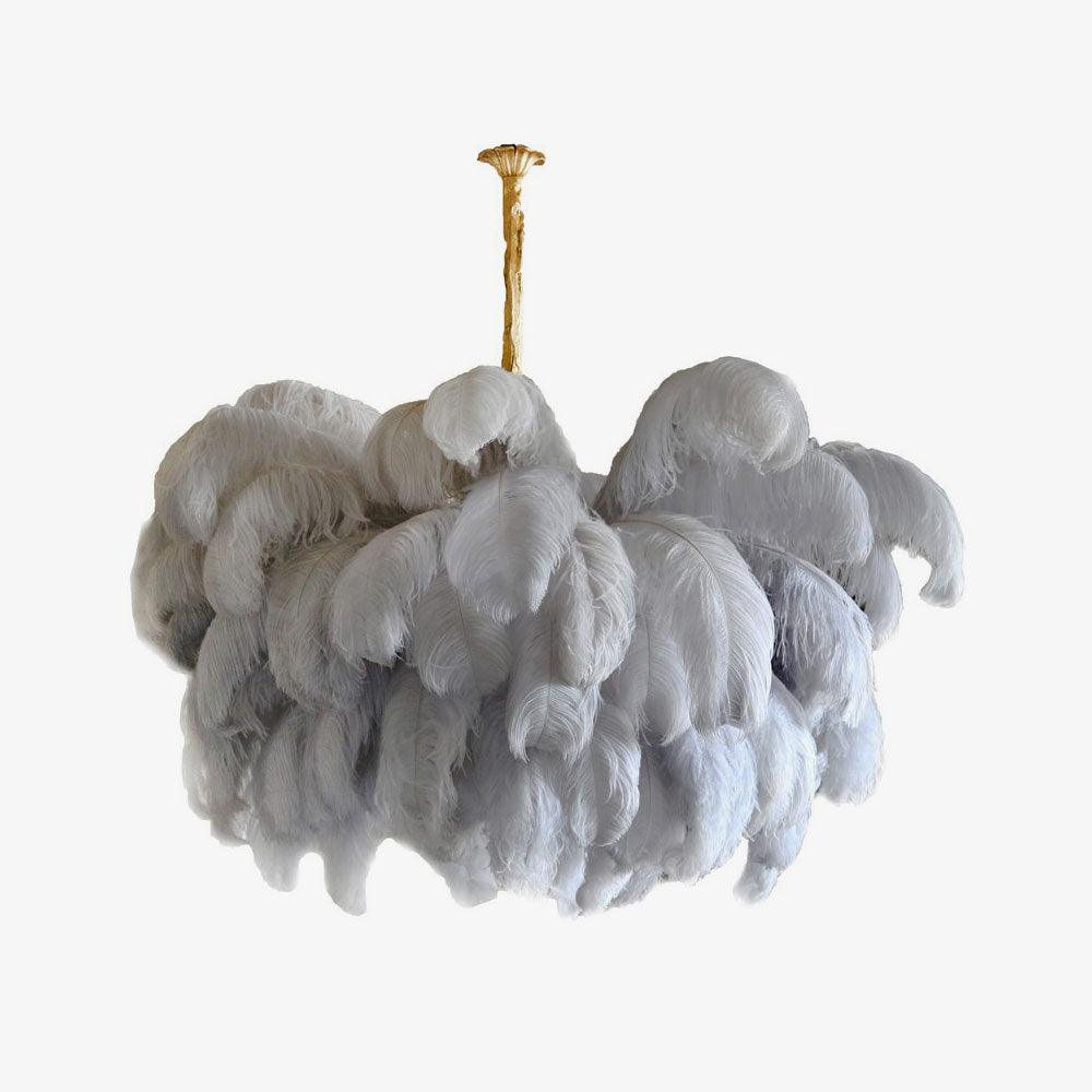Ostrich Feather Chandelier - Image 57