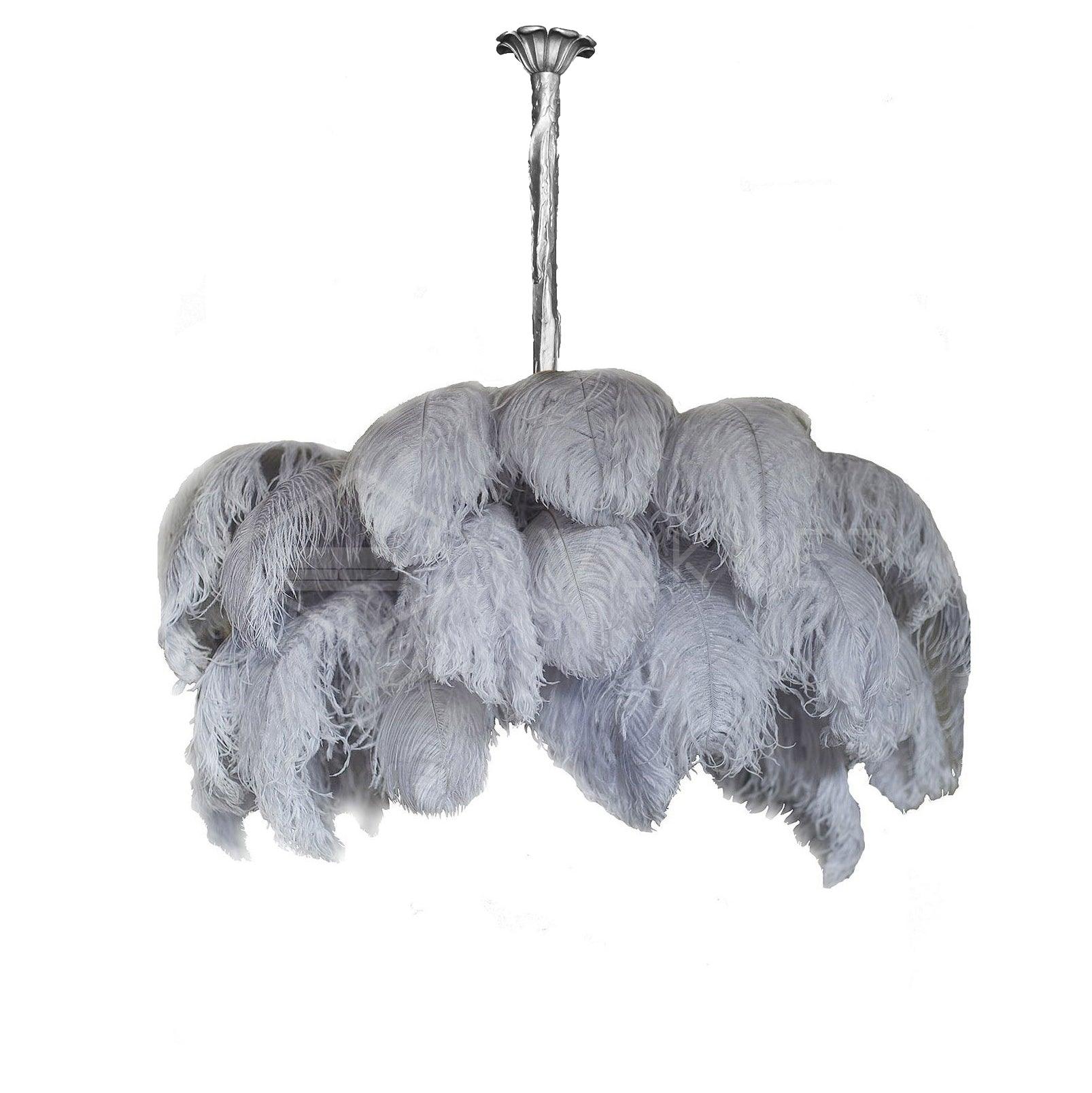 Ostrich Feather Chandelier - Image 59