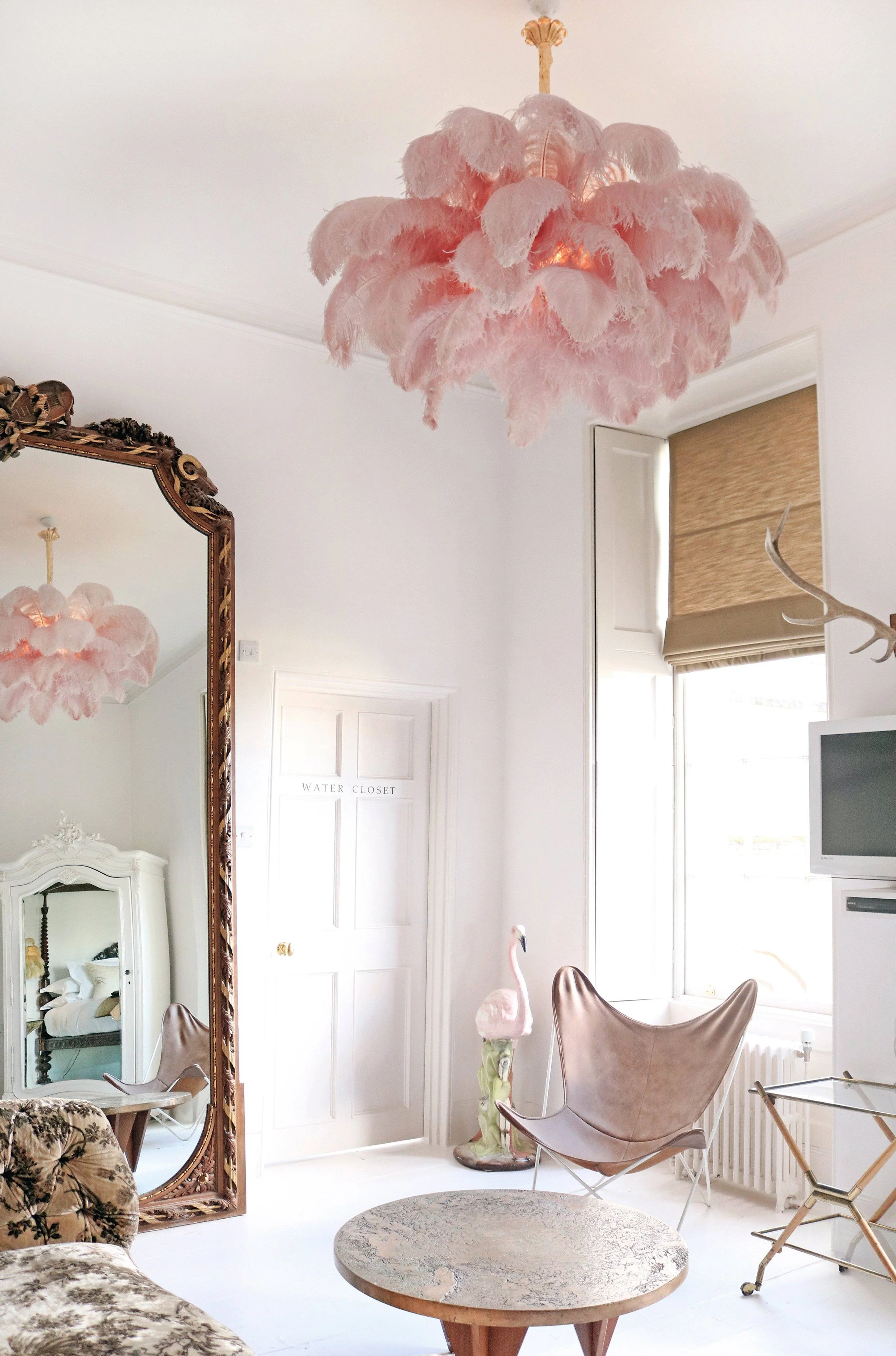 Ostrich Feather Chandelier - Image 67