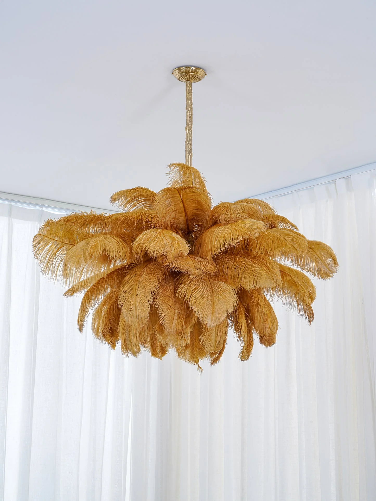 Ostrich Feather Chandelier - Image 84