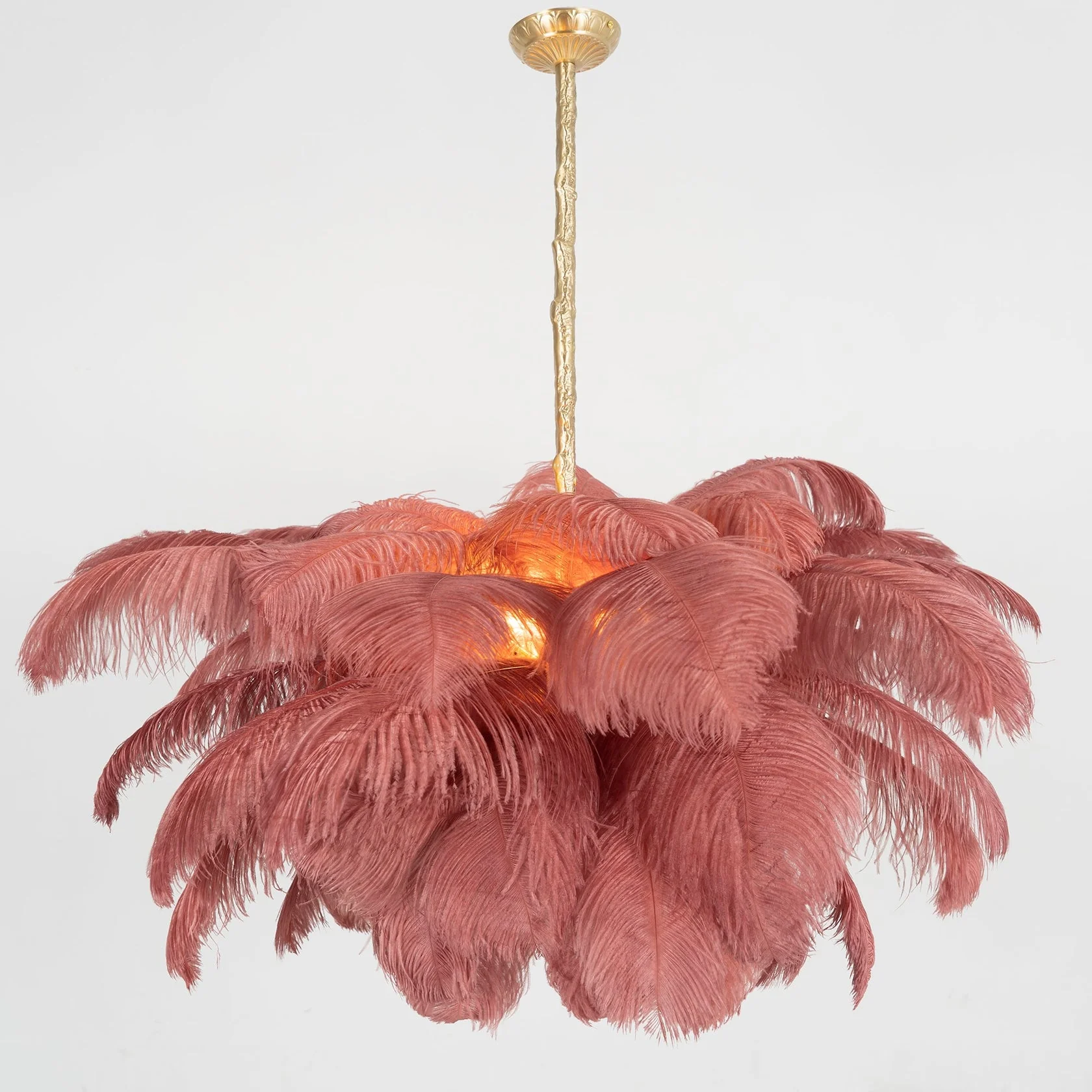 Ostrich Feather Chandelier - Image 93