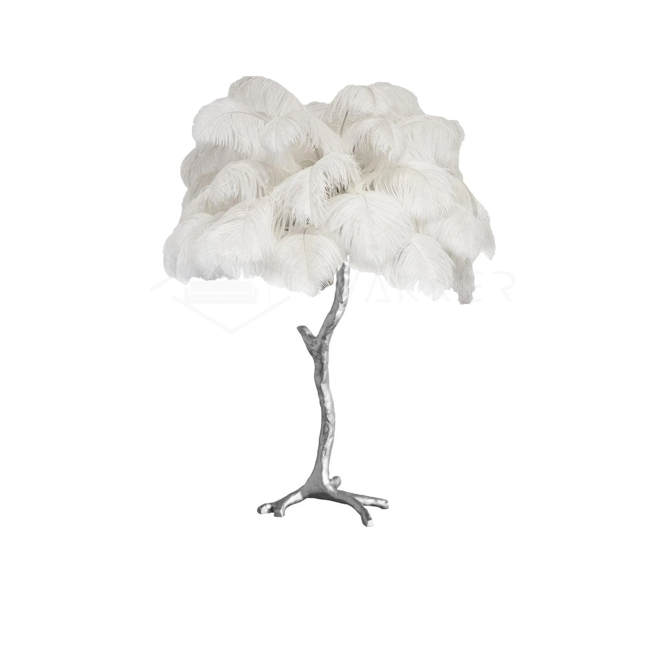 Ostrich Feather Table Lamp - Image 109