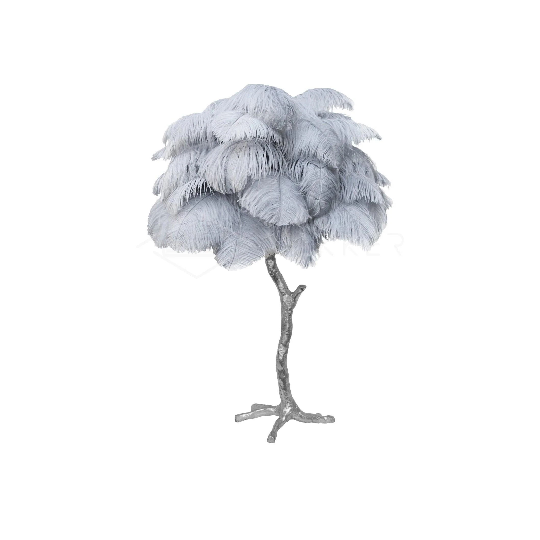 Ostrich Feather Table Lamp - Image 110