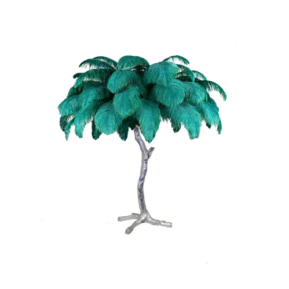 Ostrich Feather Table Lamp - Image 121