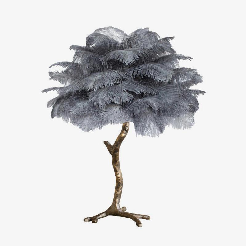 Ostrich Feather Table Lamp - Image 15