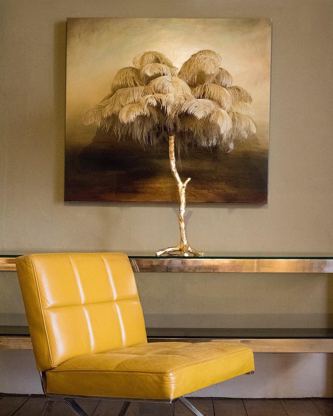 Ostrich Feather Table Lamp - Image 17