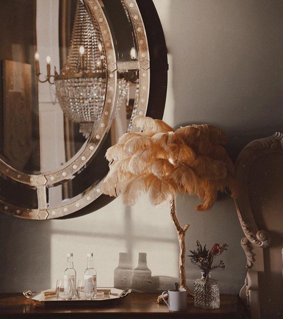 Ostrich Feather Table Lamp - Image 35