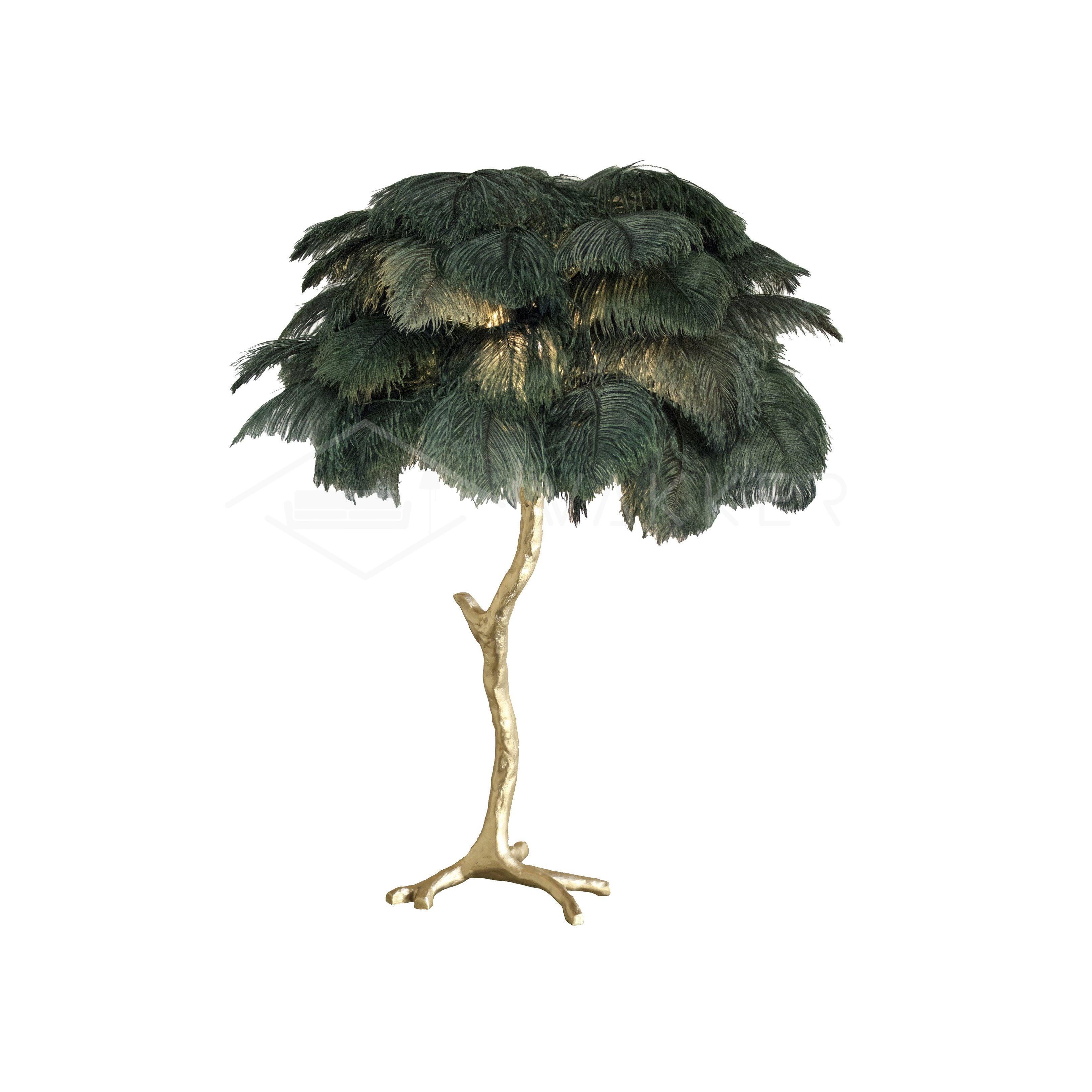 Ostrich Feather Table Lamp - Image 88