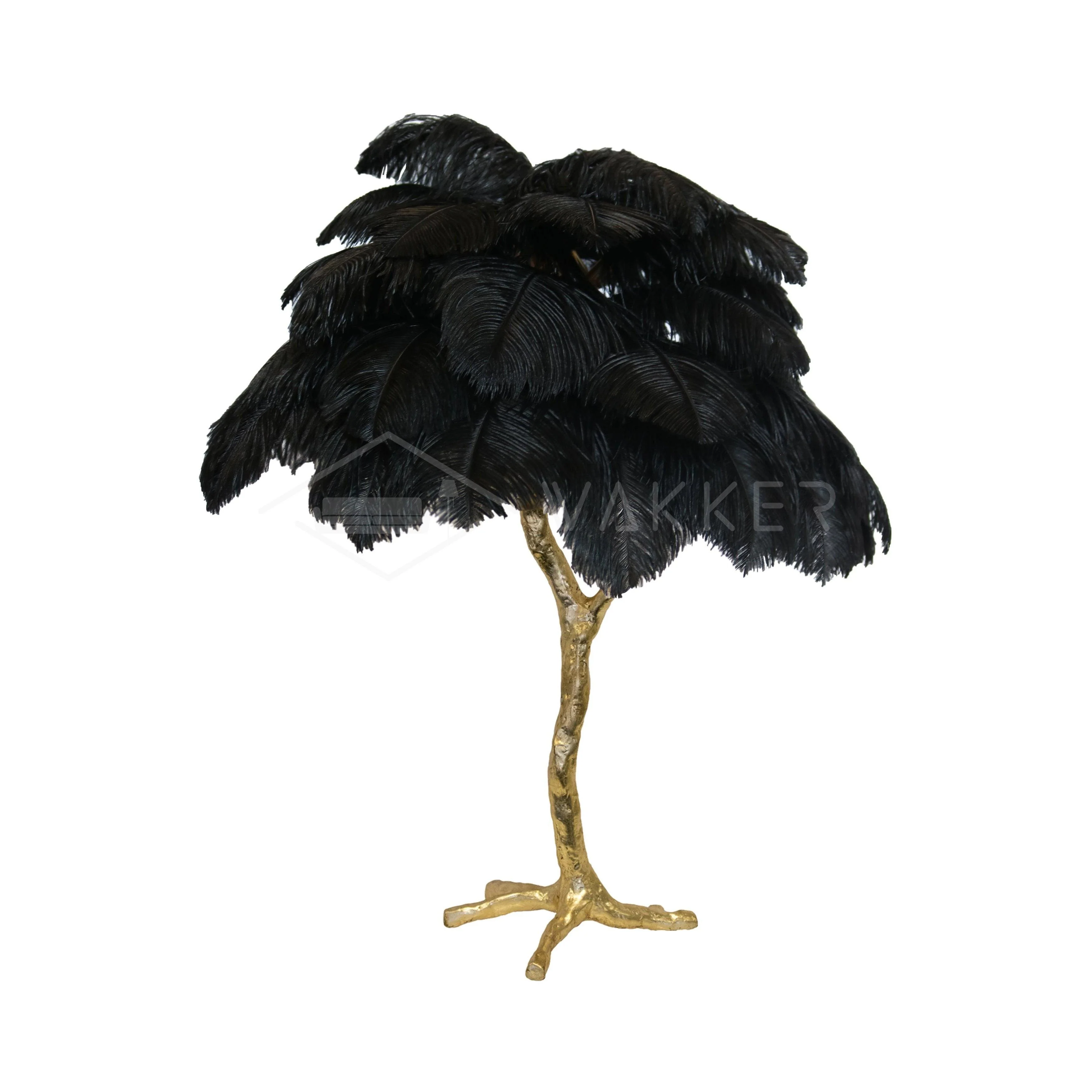 Ostrich Feather Table Lamp - Image 89