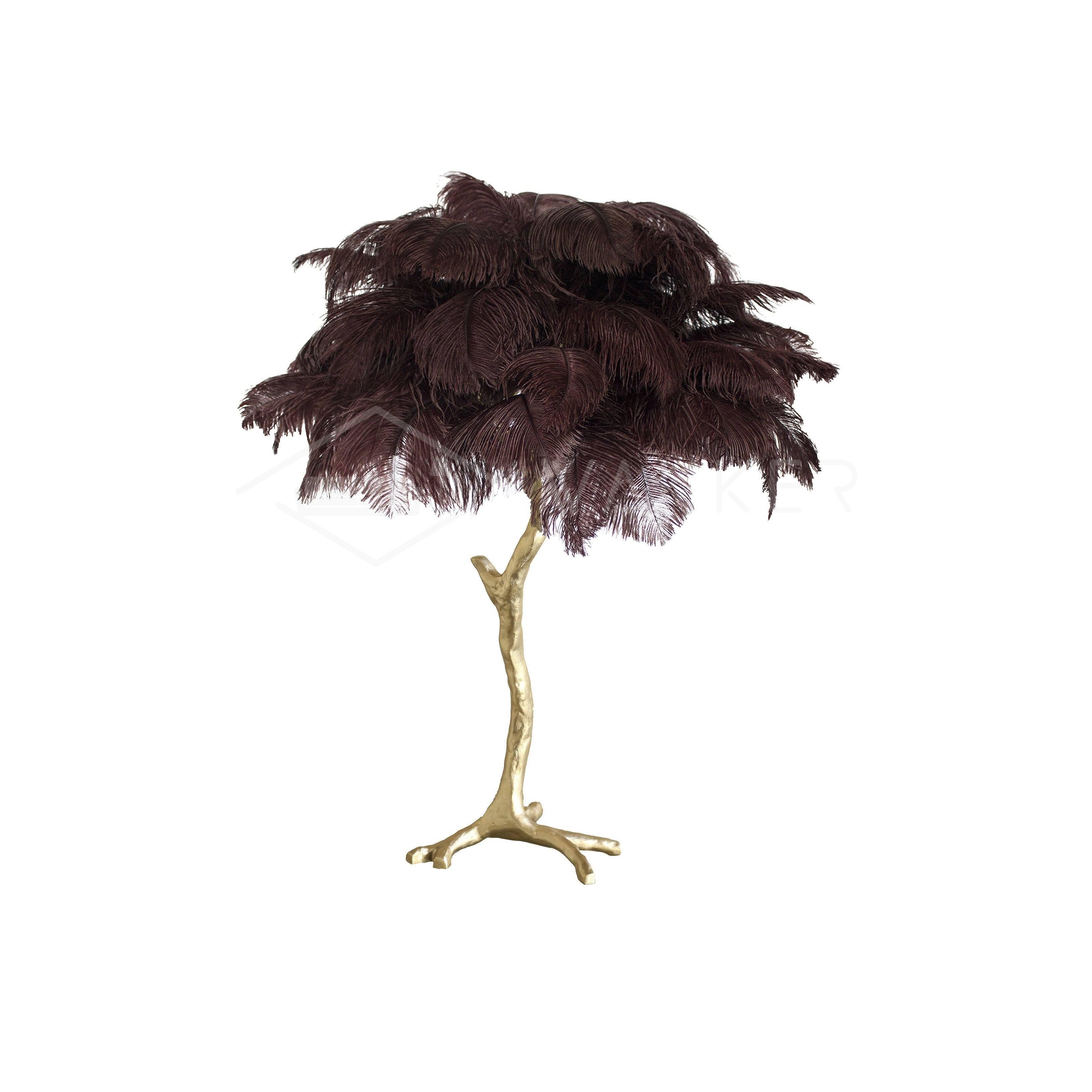 Ostrich Feather Table Lamp - Image 91