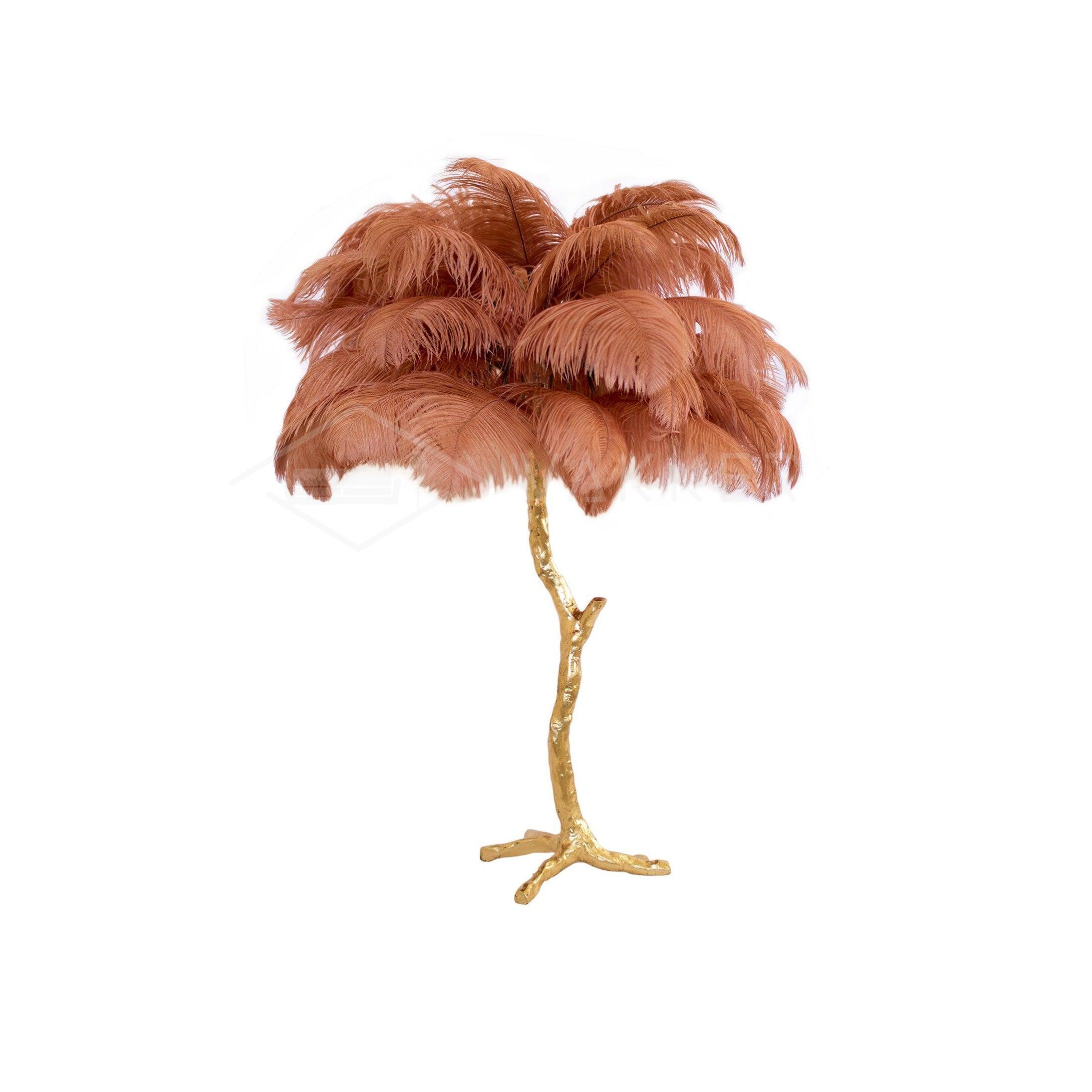 Ostrich Feather Table Lamp - Image 93