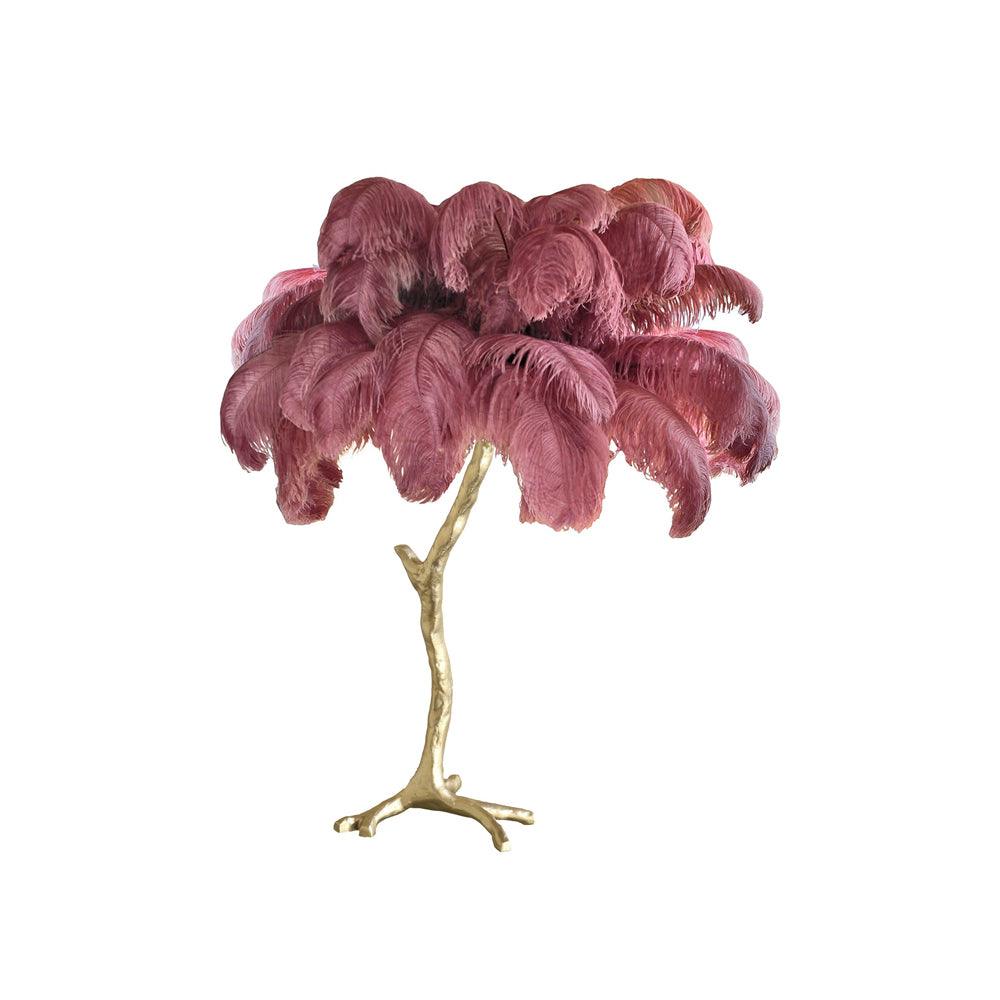 Ostrich Feather Table Lamp - Image 95