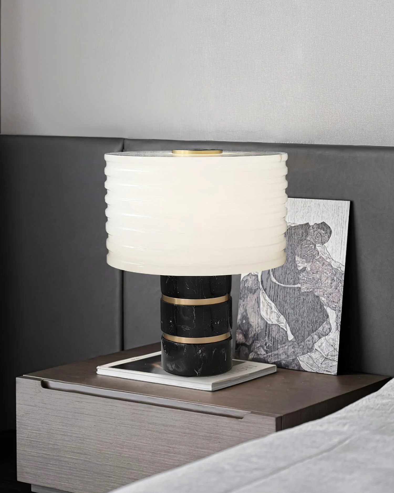 Outela Alabaster Table Lamp - Image 14