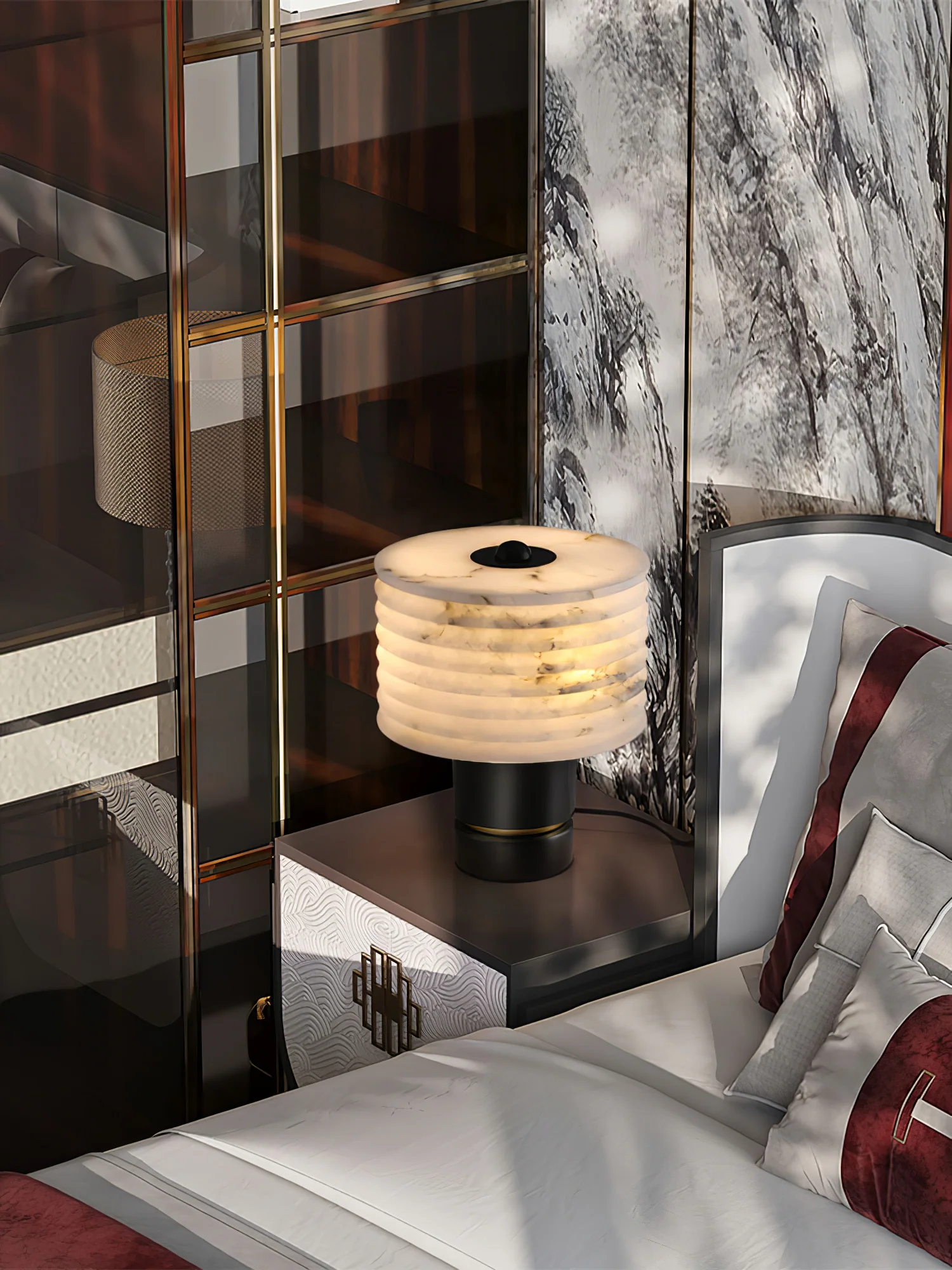 Outela Alabaster Table Lamp - Image 28