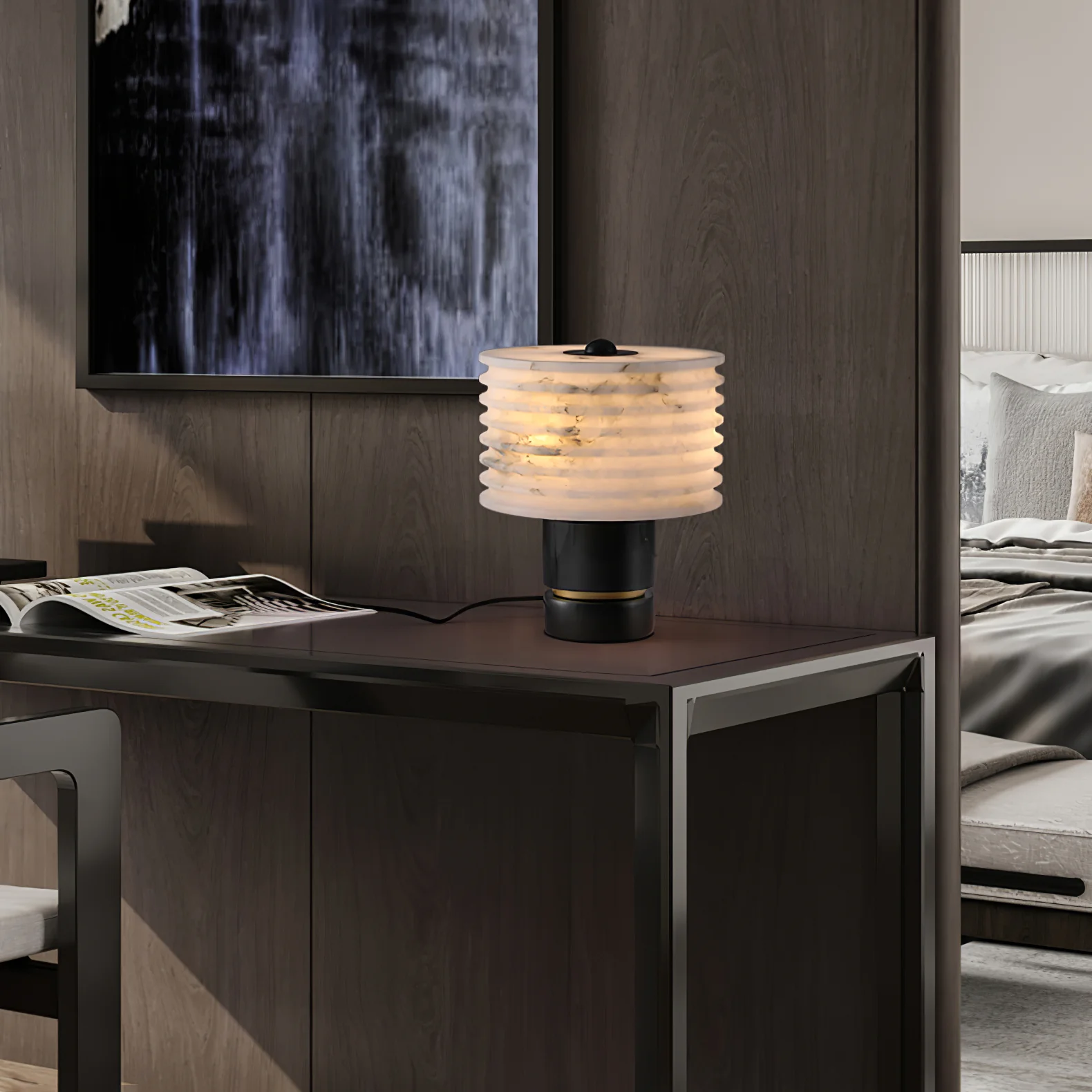 Outela Alabaster Table Lamp - Image 29