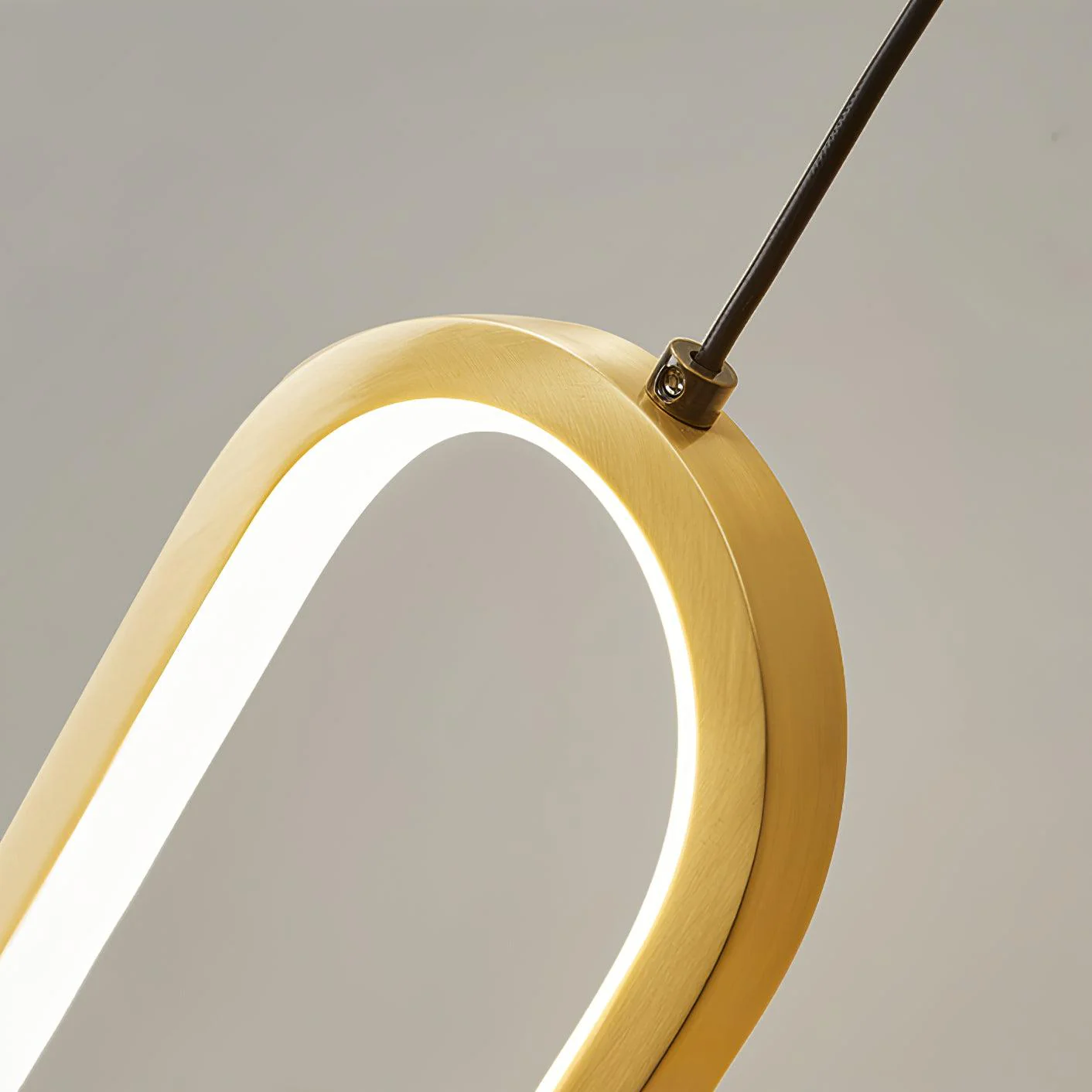 Oval LED Brass Wall Lamp - Image 17