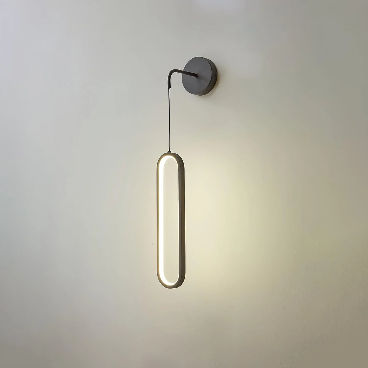 Oval LED Brass Wall Lamp - Image 18