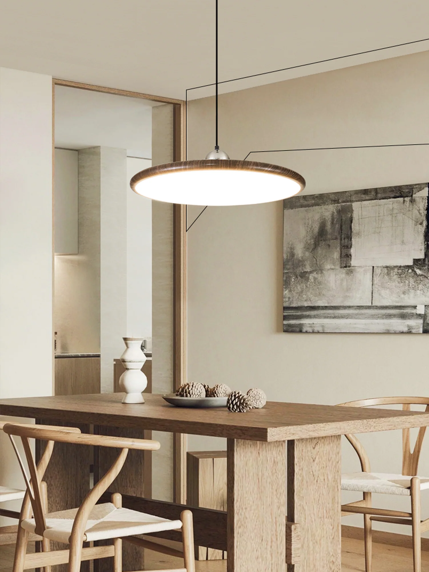 Ovalo Grain Pendant Light - Image 7