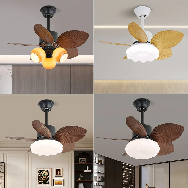 Palm Bloom Ceiling Fan Light - Image 6