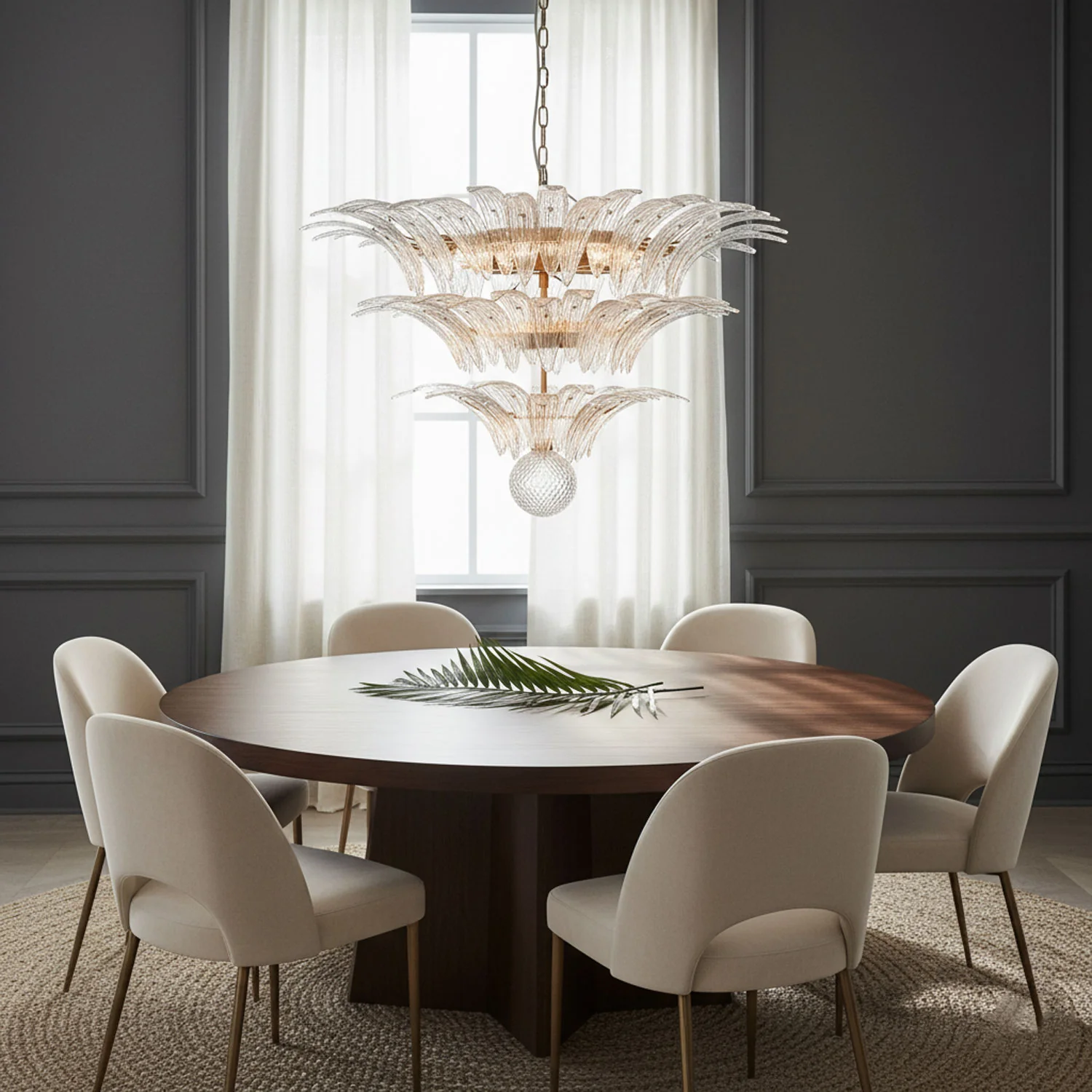 Palm Grove Murano Chandelier - Image 15