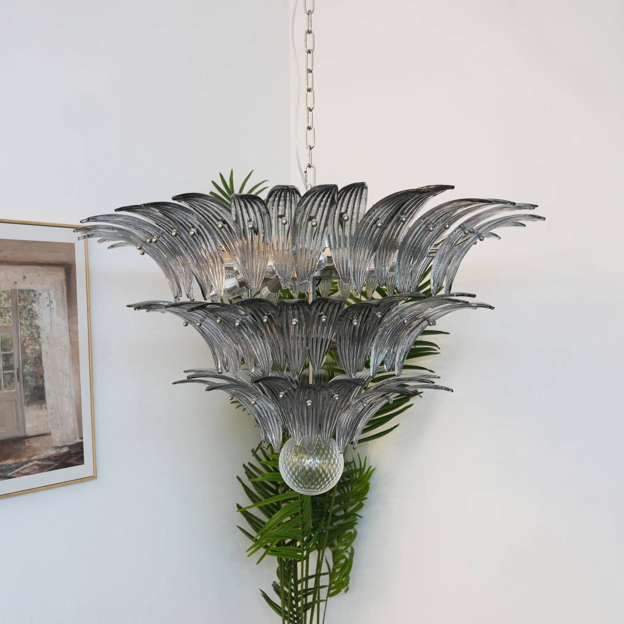 Palm Grove Murano Chandelier - Image 29