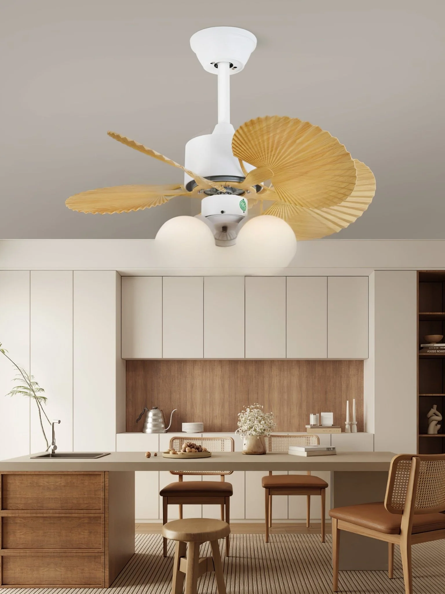 Palmera Bloom Ceiling Fan Light - Image 15