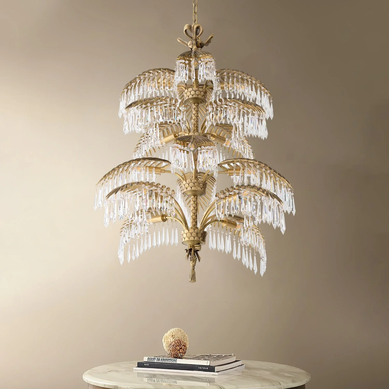 Palmera Brass Chandelier - Image 10