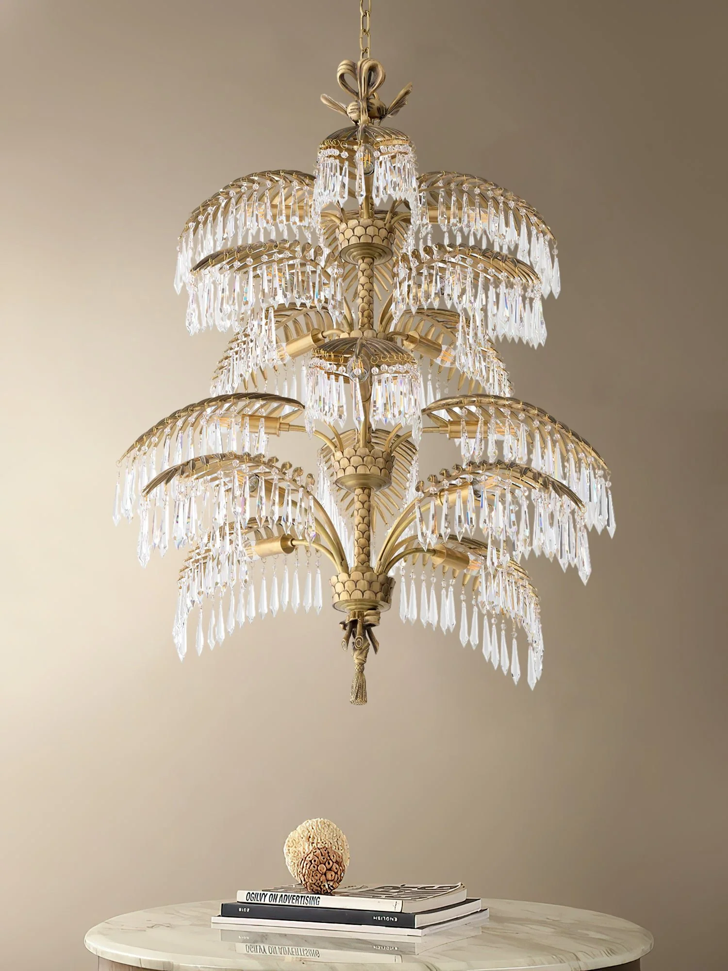 Palmera Brass Chandelier - Image 11