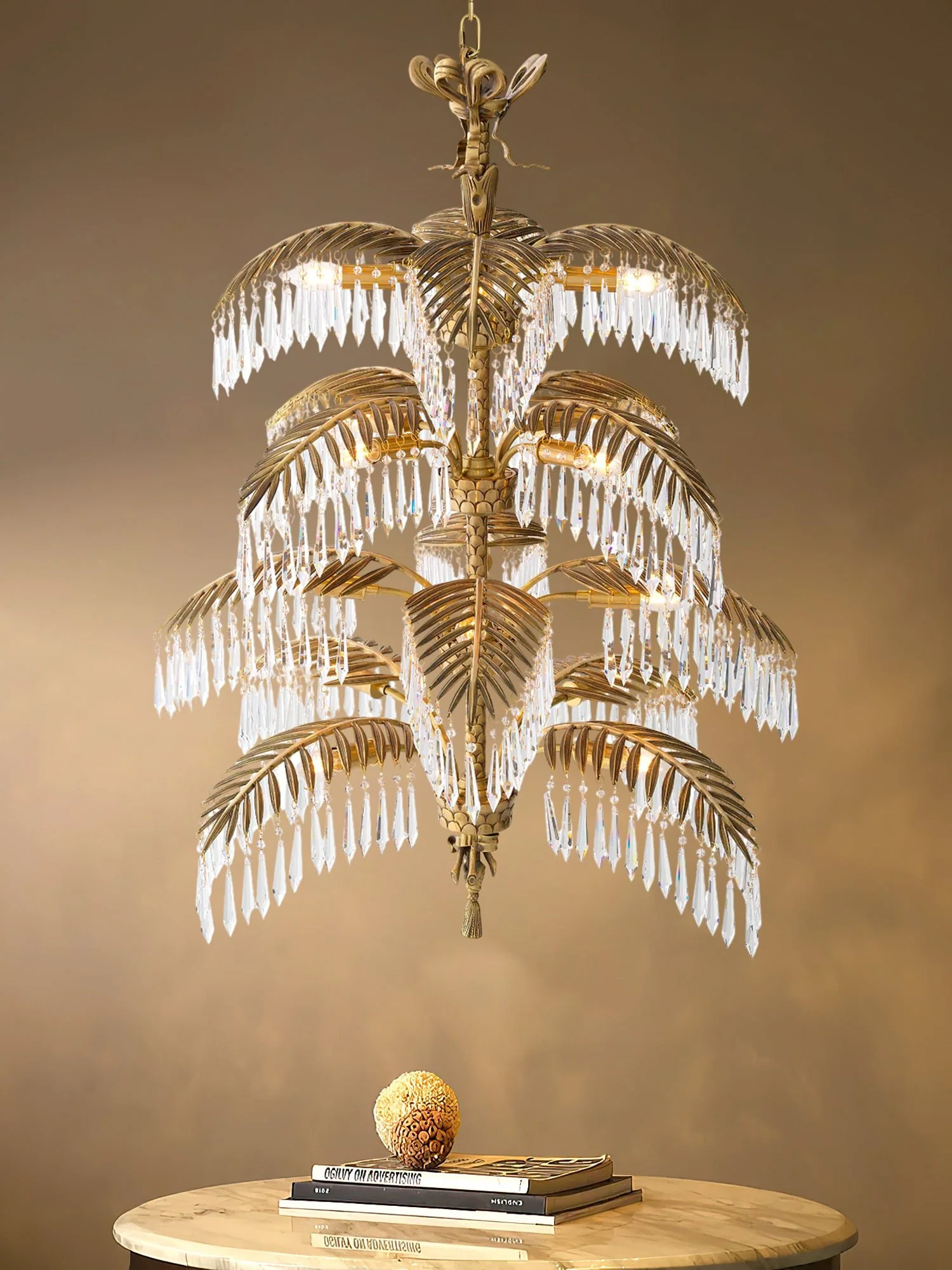 Palmera Brass Chandelier - Image 12