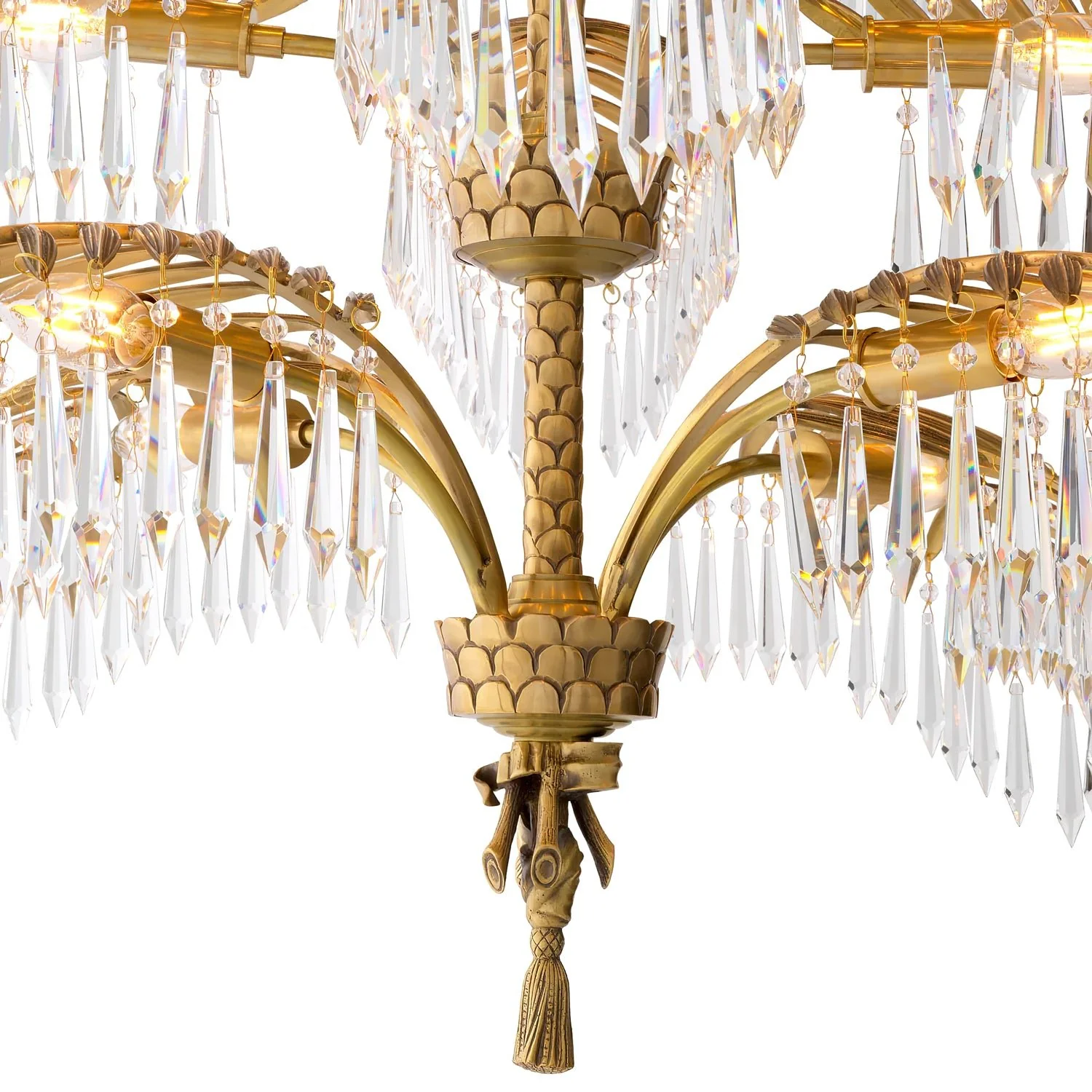 Palmera Brass Chandelier - Image 14