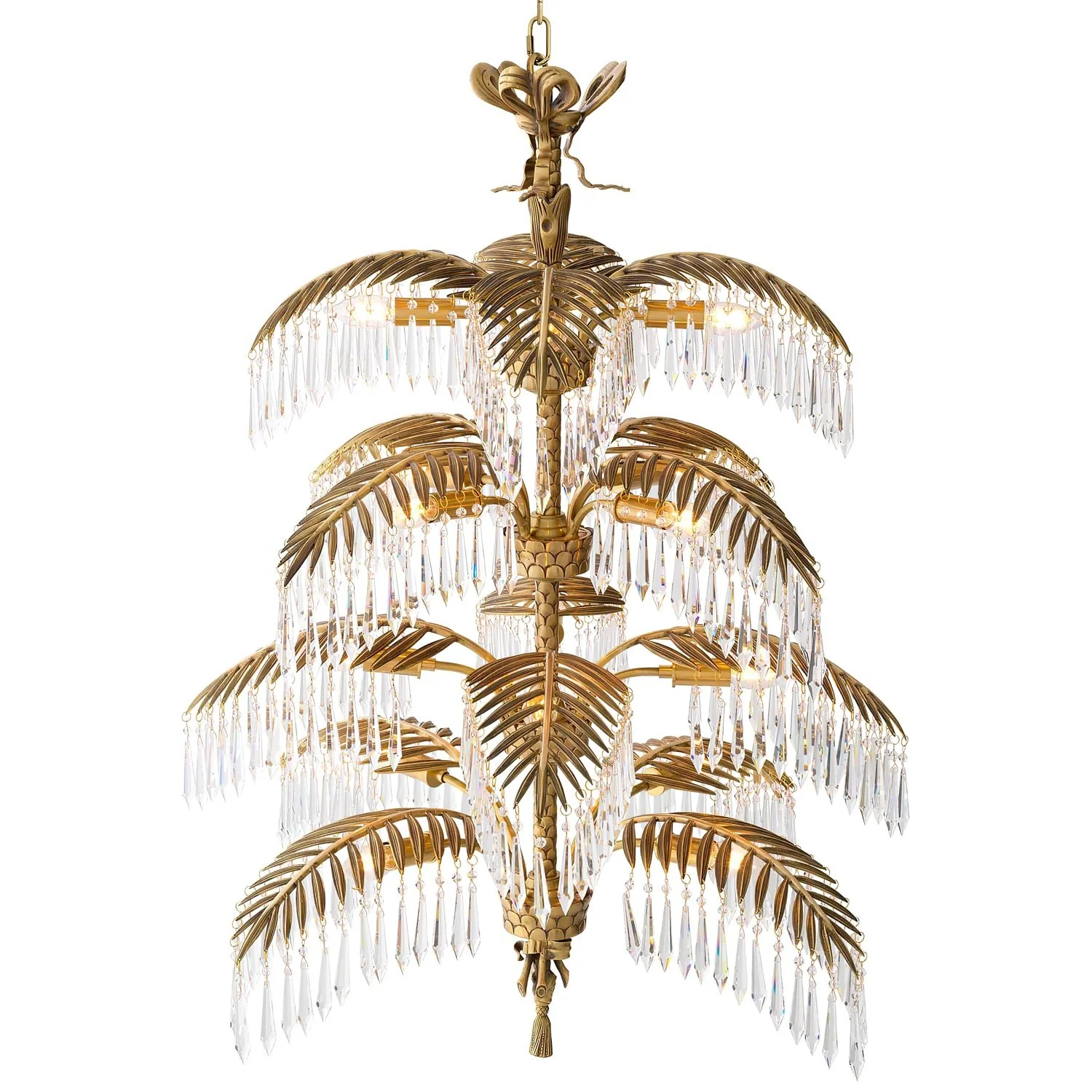 Palmera Brass Chandelier - Image 16