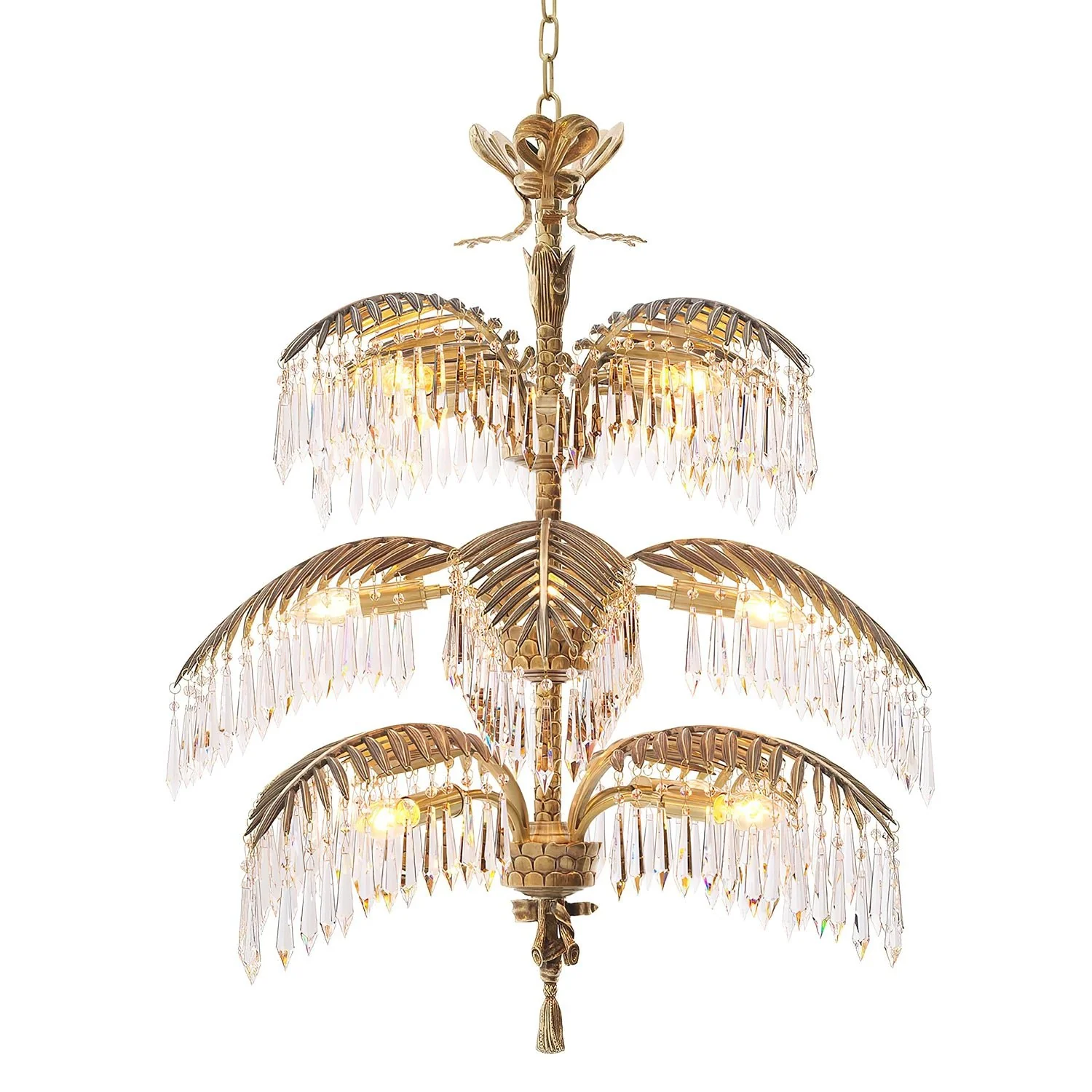 Palmera Brass Chandelier - Image 17