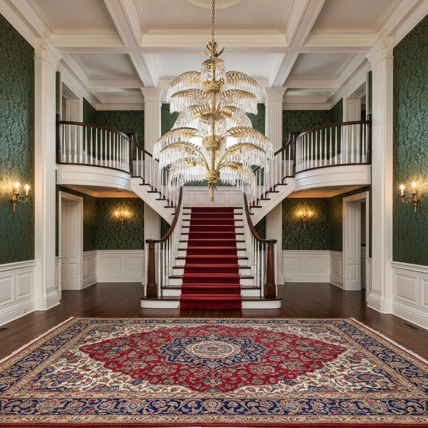 Palmera Brass Chandelier - Image 4