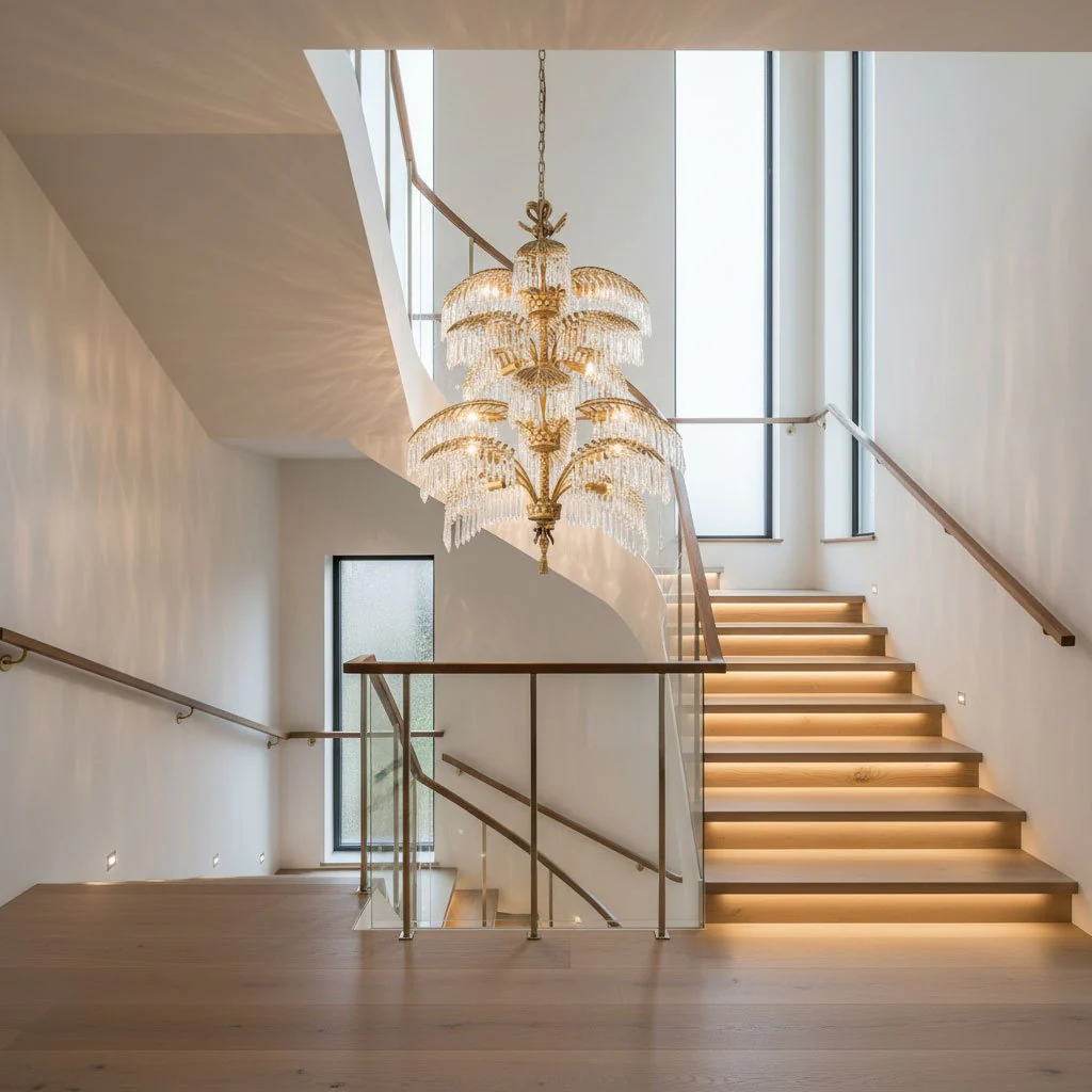 Palmera Brass Chandelier - Image 7