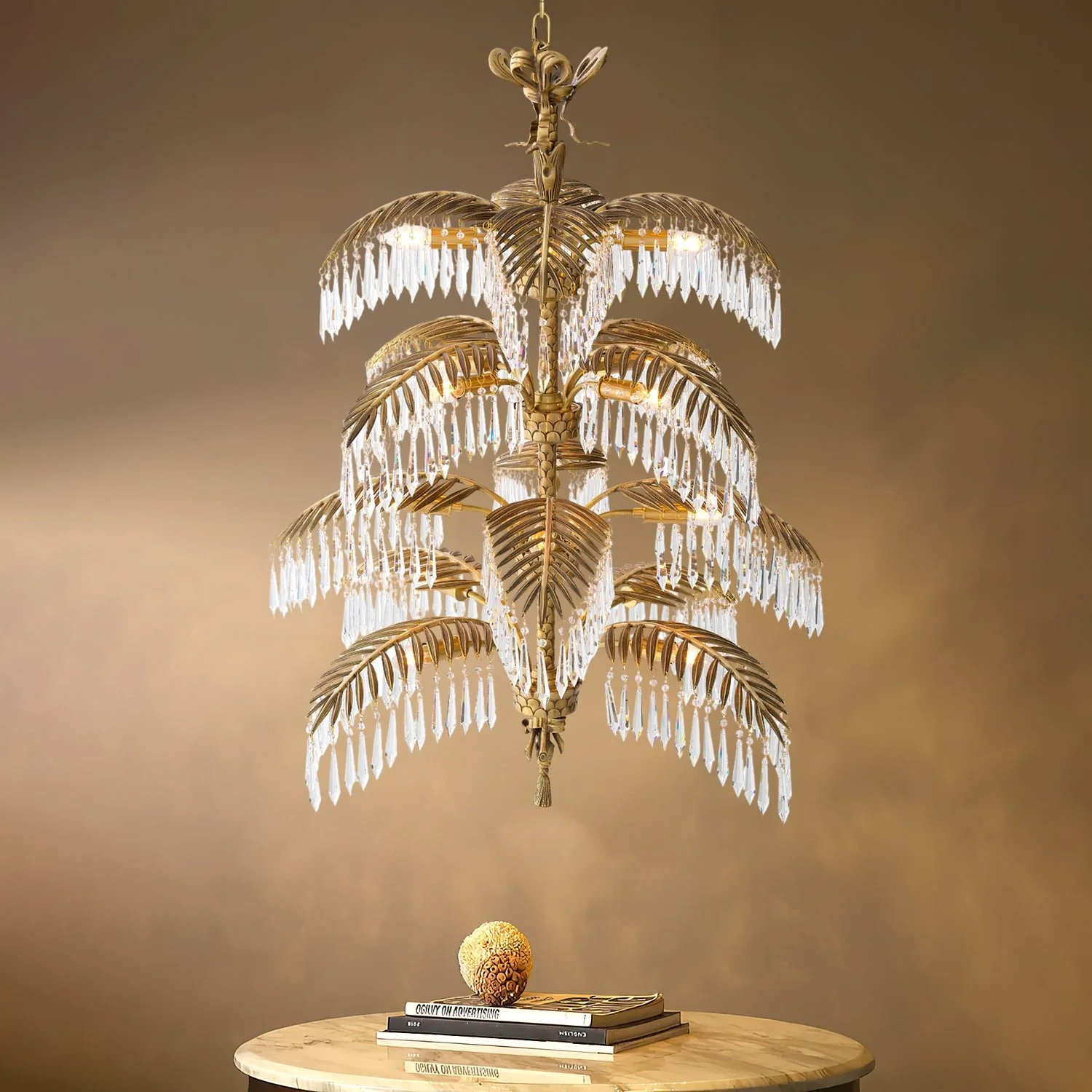 Palmera Brass Chandelier - Image 9