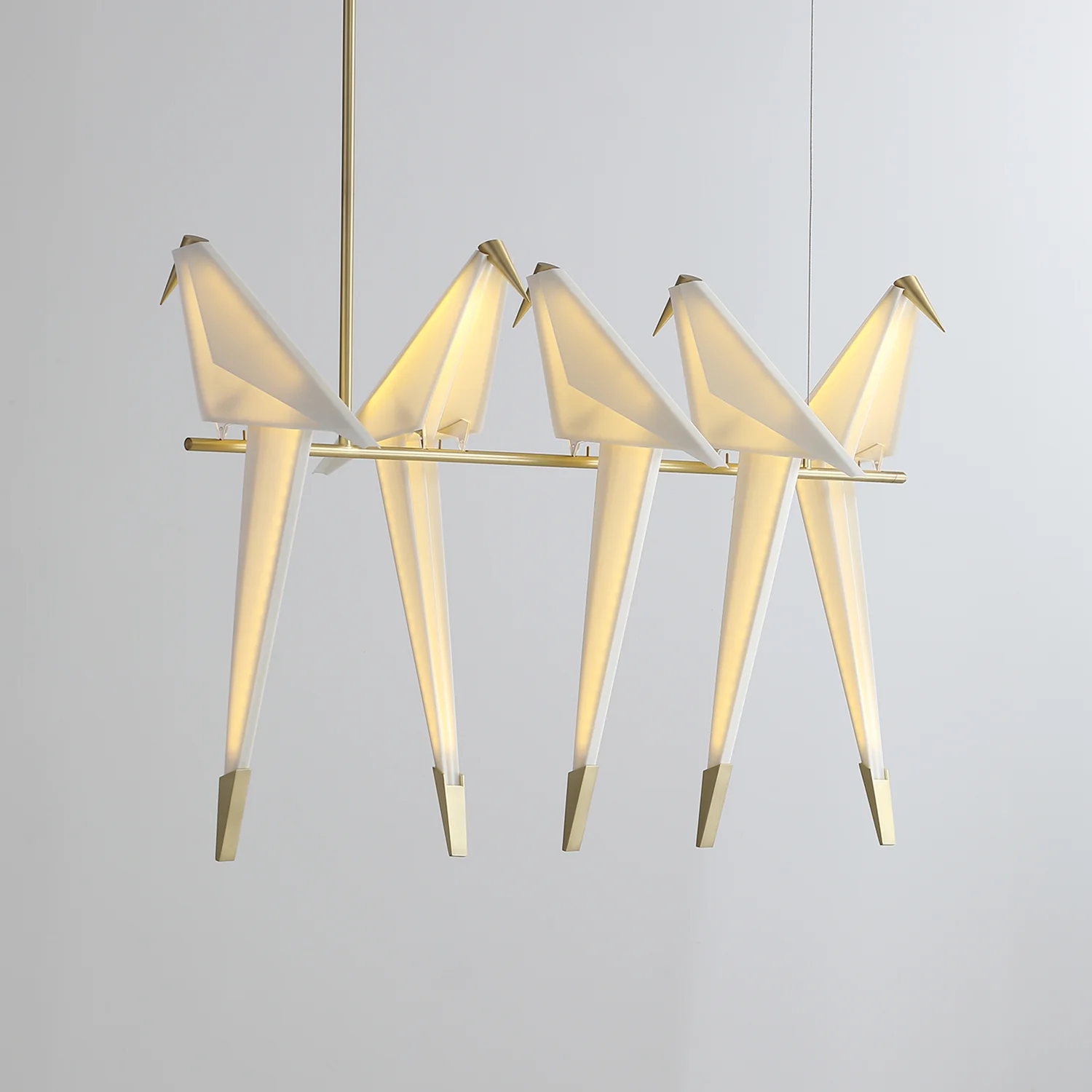 Paper Crane Bird LED Chandelier - Image 62