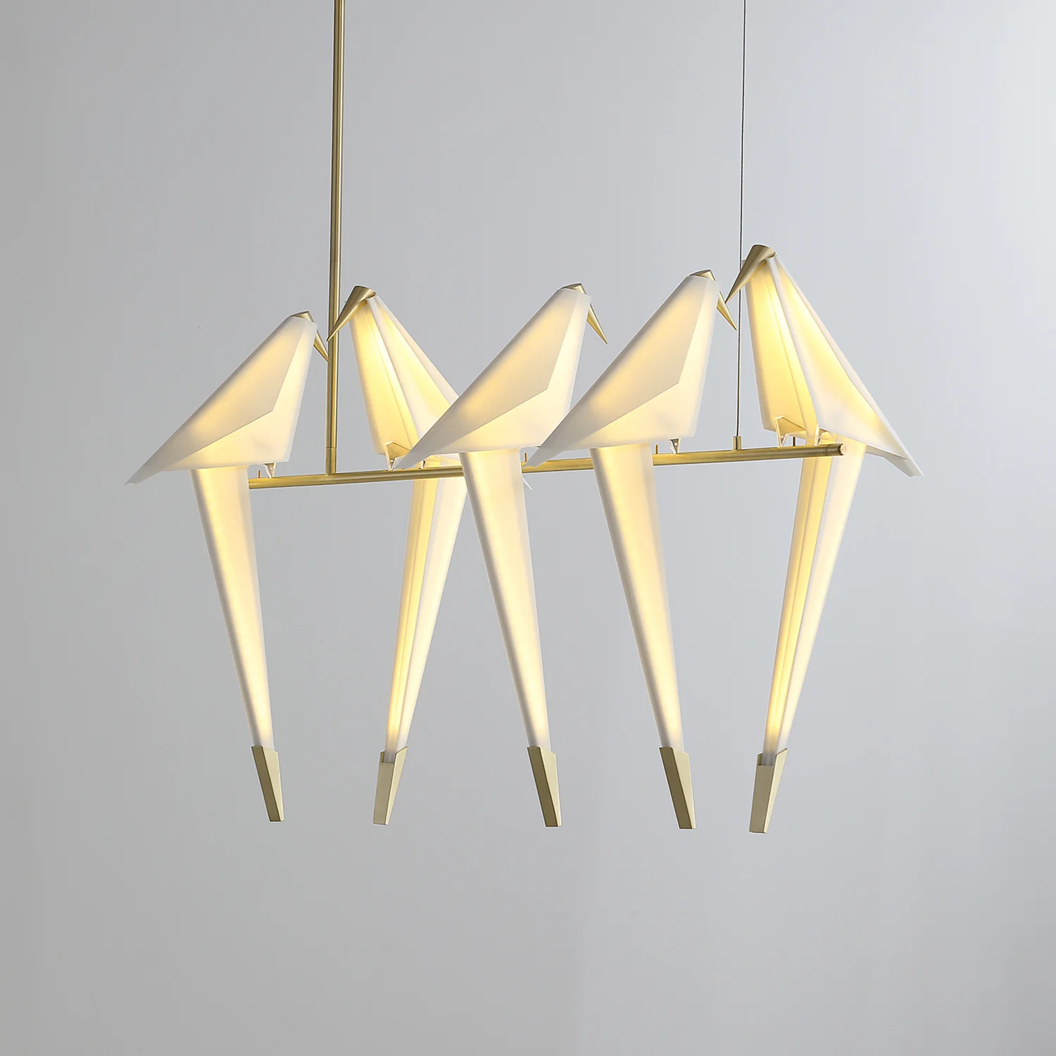 Paper Crane Bird LED Chandelier - Image 64