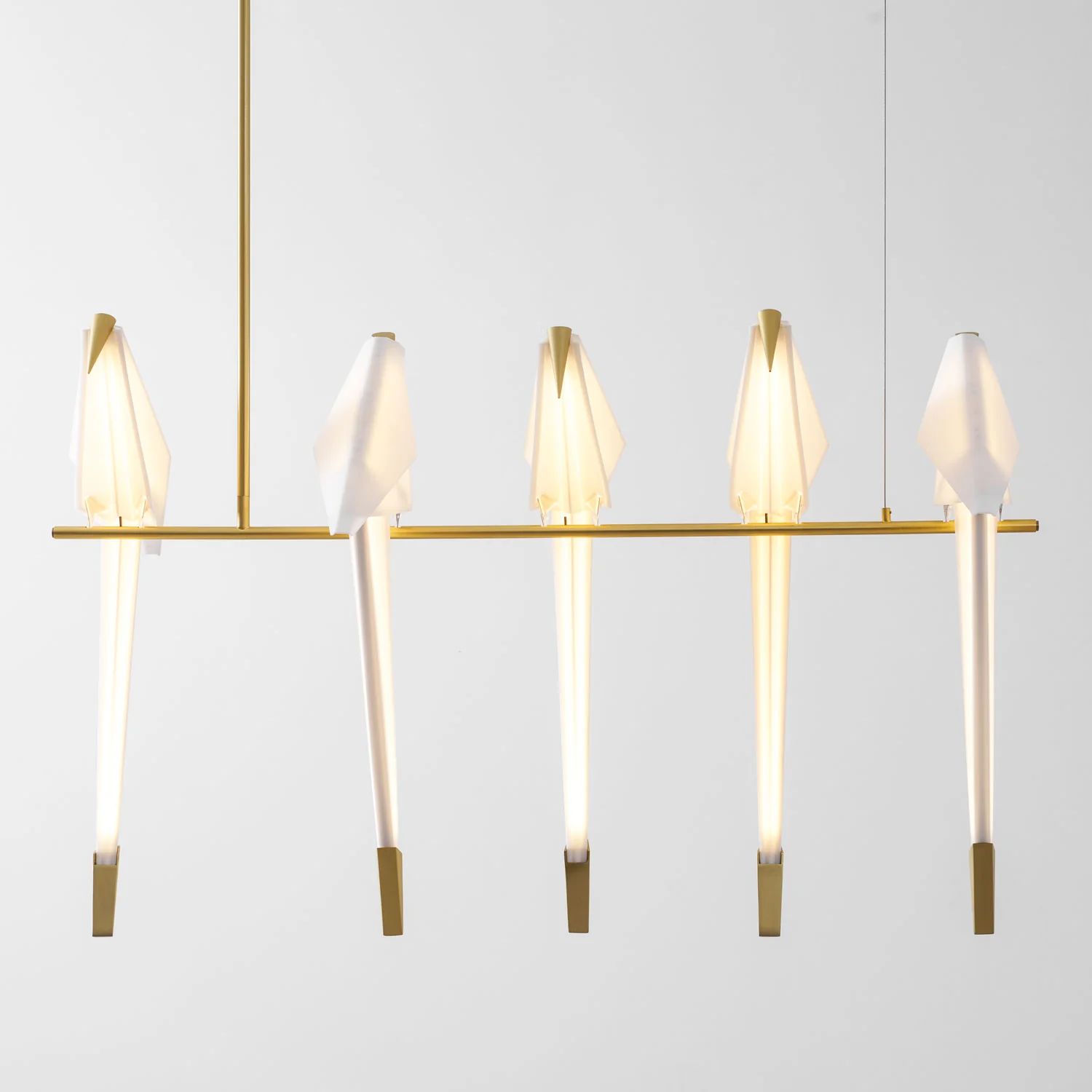 Paper Crane Bird LED Chandelier - Image 81