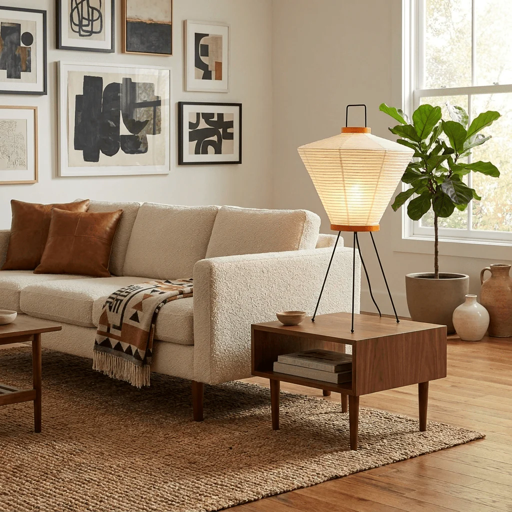 Paper Lantern Table Lamp - Image 3