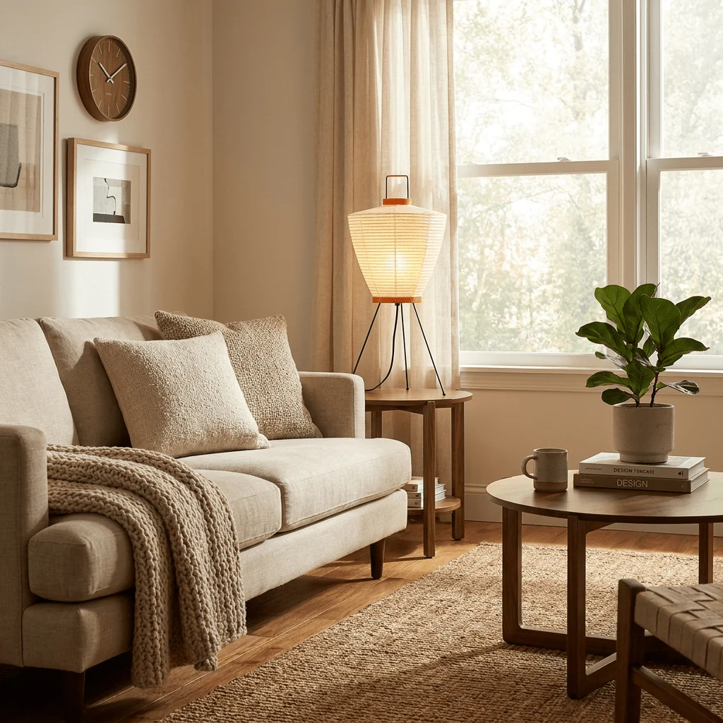 Paper Lantern Table Lamp - Image 4