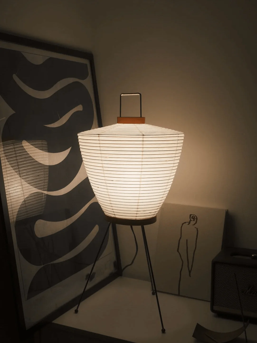 Paper Lantern Table Lamp - Image 8