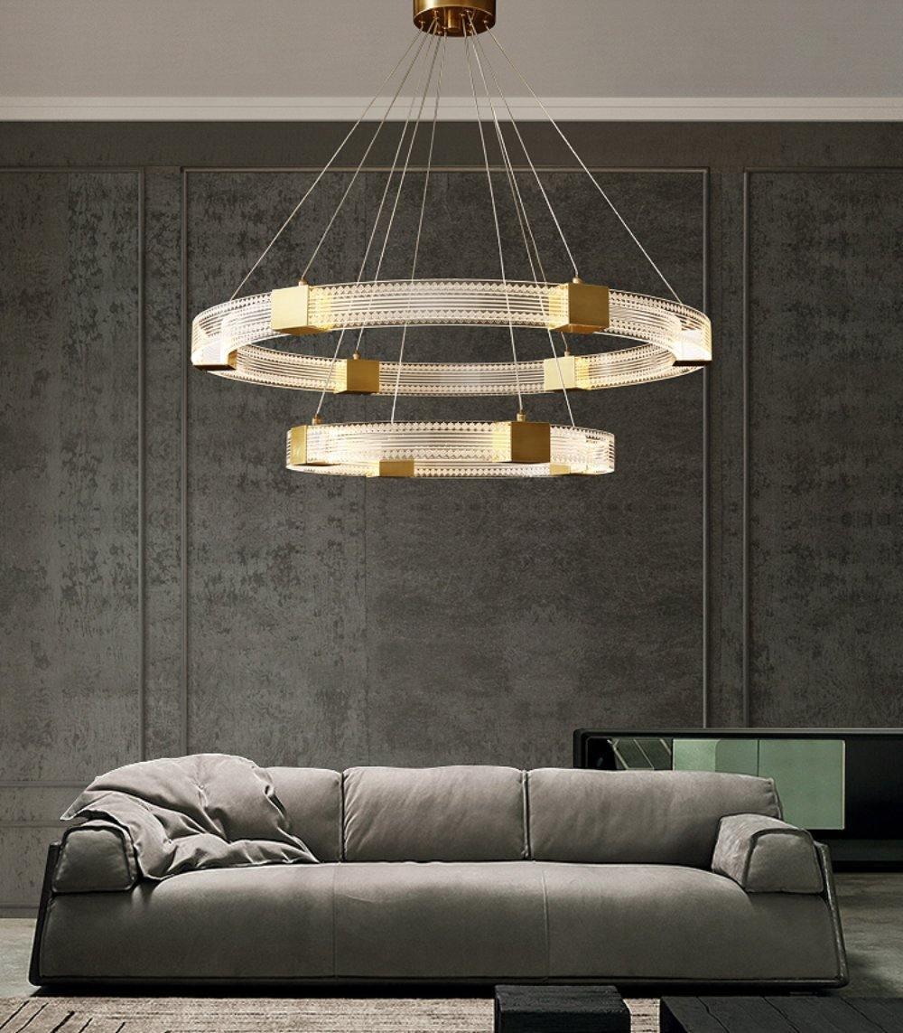 Parallel Ring LED Chandelier - Image 19