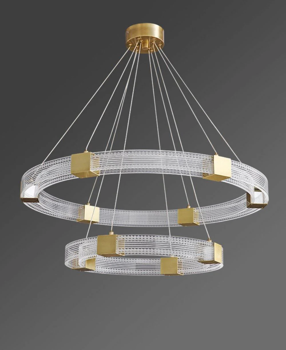 Parallel Ring LED Chandelier - Image 22