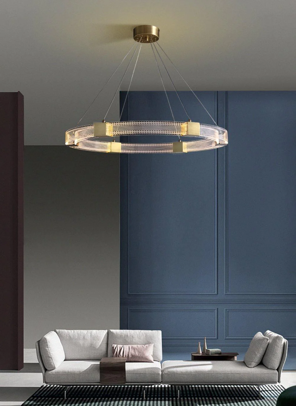 Parallel Ring LED Chandelier - Image 44