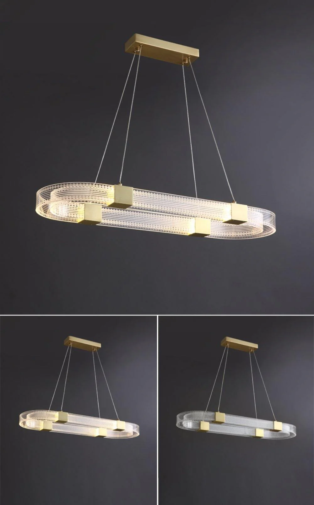 Parallel Ring LED Chandelier - Image 49