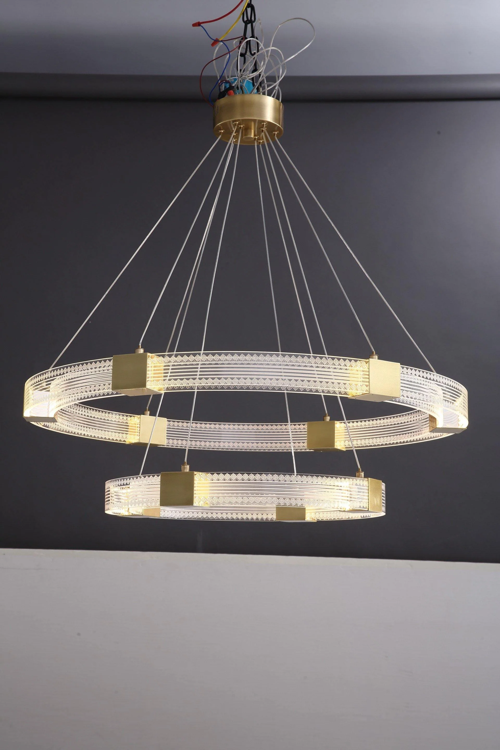 Parallel Ring LED Chandelier - Image 56