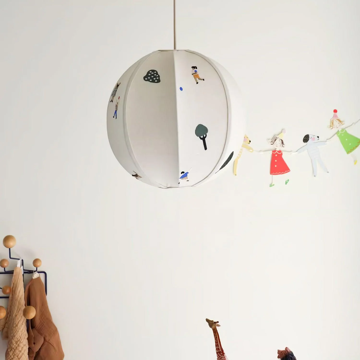 Park Embroidered Textile Pendant Lamp - Image 23