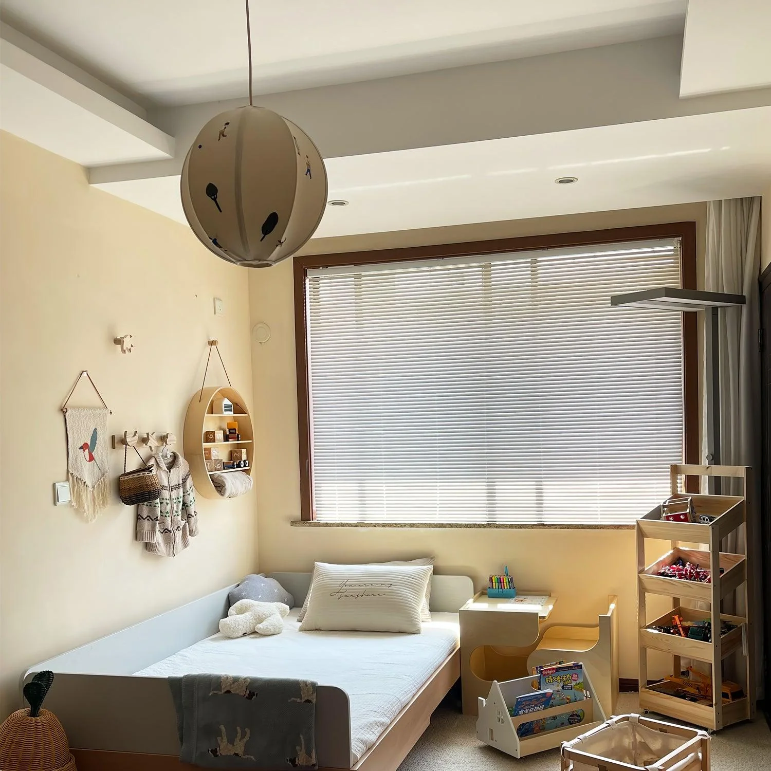 Park Embroidered Textile Pendant Lamp - Image 36